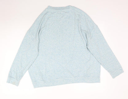 Womens UK Size 18 Marks and Spencer Blue Pullover Jumper
