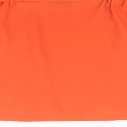 Womens UK Size 8 Topshop Orange Basic Blouse