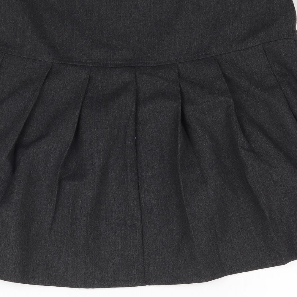 NEXT Girls Grey   Pleated Skirt Size 11 Years - School