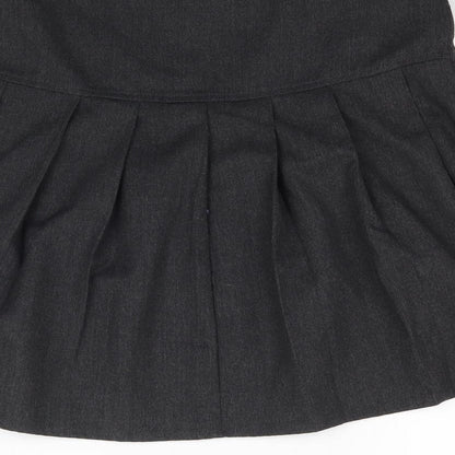 NEXT Girls Grey   Pleated Skirt Size 11 Years - School