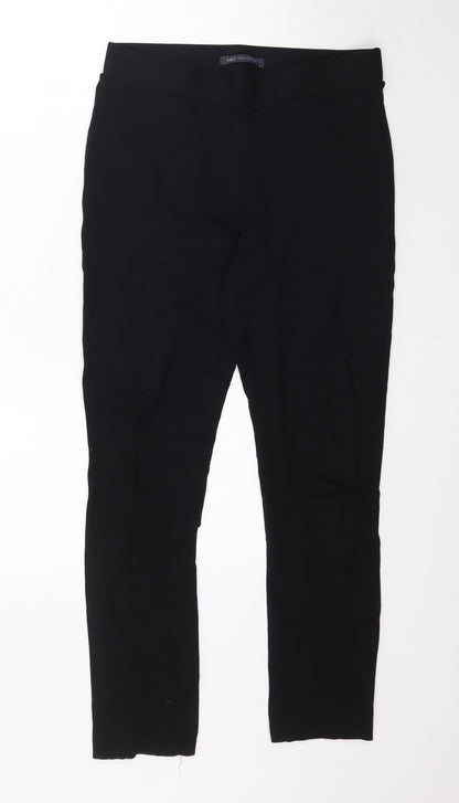 Womens UK Size 12 Marks and Spencer Regular Fit  Black Trousers