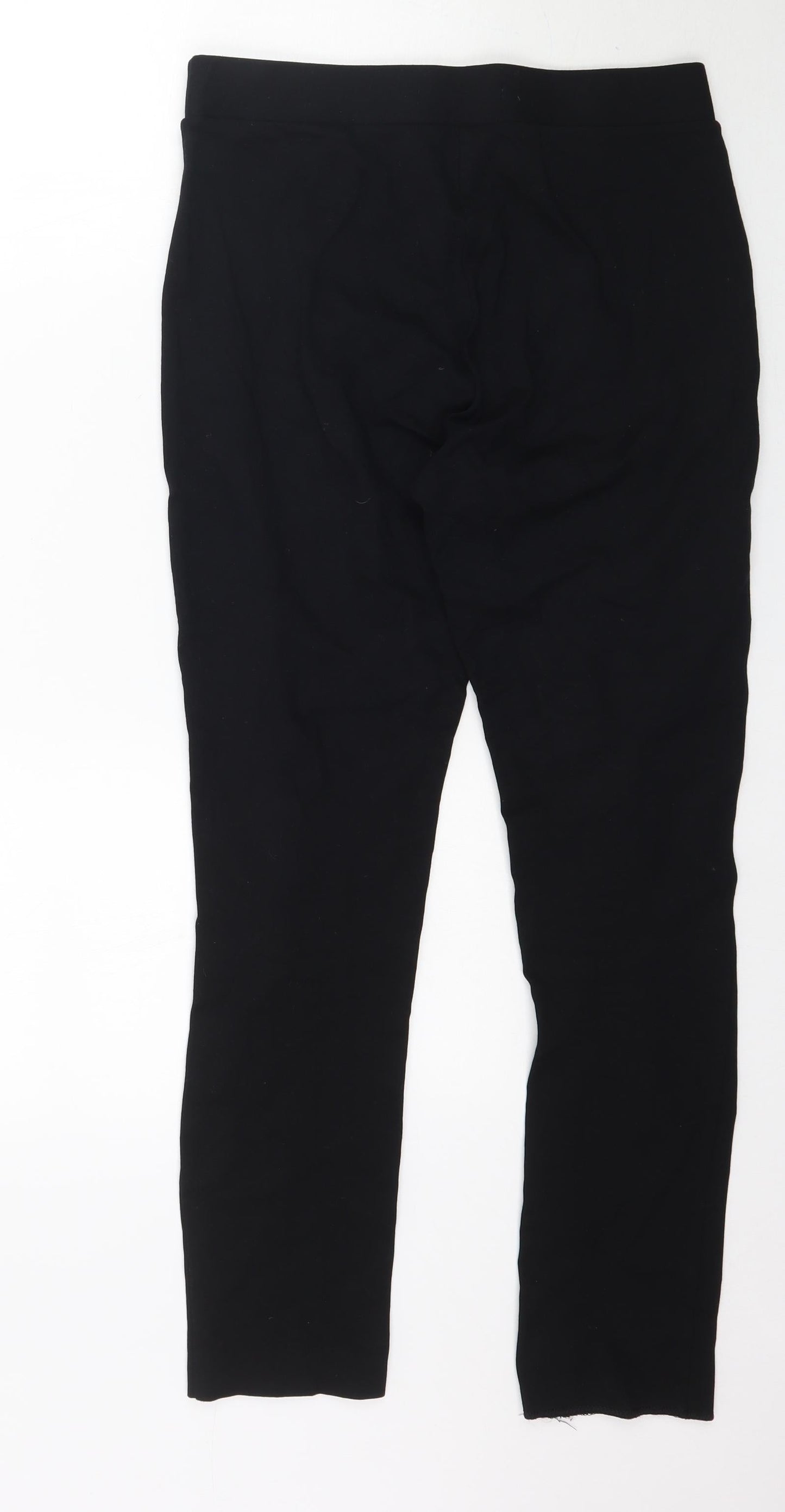 Womens UK Size 12 Marks and Spencer Regular Fit  Black Trousers