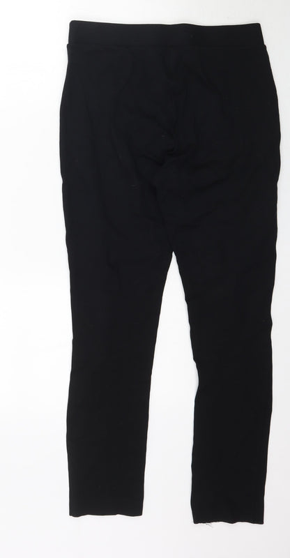 Womens UK Size 12 Marks and Spencer Regular Fit  Black Trousers