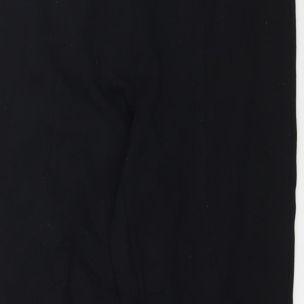 Womens UK Size 12 Marks and Spencer Regular Fit  Black Trousers