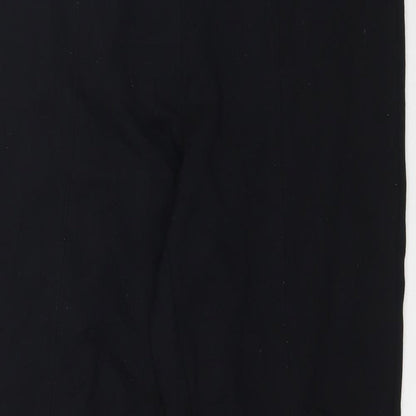 Womens UK Size 12 Marks and Spencer Regular Fit  Black Trousers