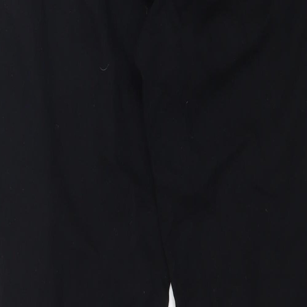 Womens UK Size 12 Marks and Spencer Regular Fit  Black Trousers