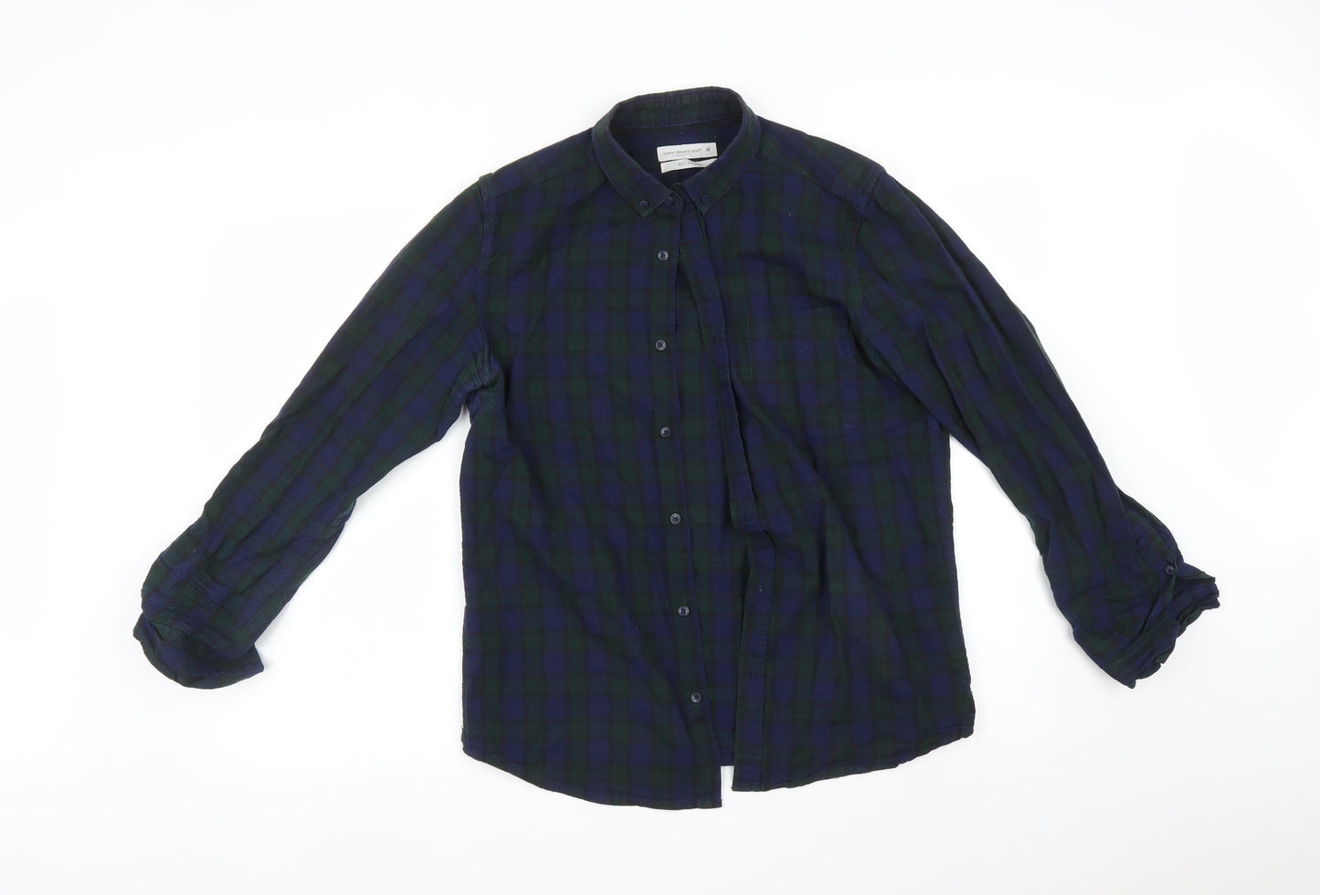 Mens UK Size M Cedar Wood State Multicoloured  Button-Up Long Sleeve Casual Shir