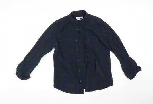 Mens UK Size M Cedar Wood State Multicoloured  Button-Up Long Sleeve Casual Shir