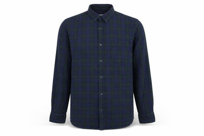 Cedarwood State Mens Multicoloured Check Button-Up Size M