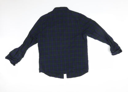Mens UK Size M Cedar Wood State Multicoloured  Button-Up Long Sleeve Casual Shir