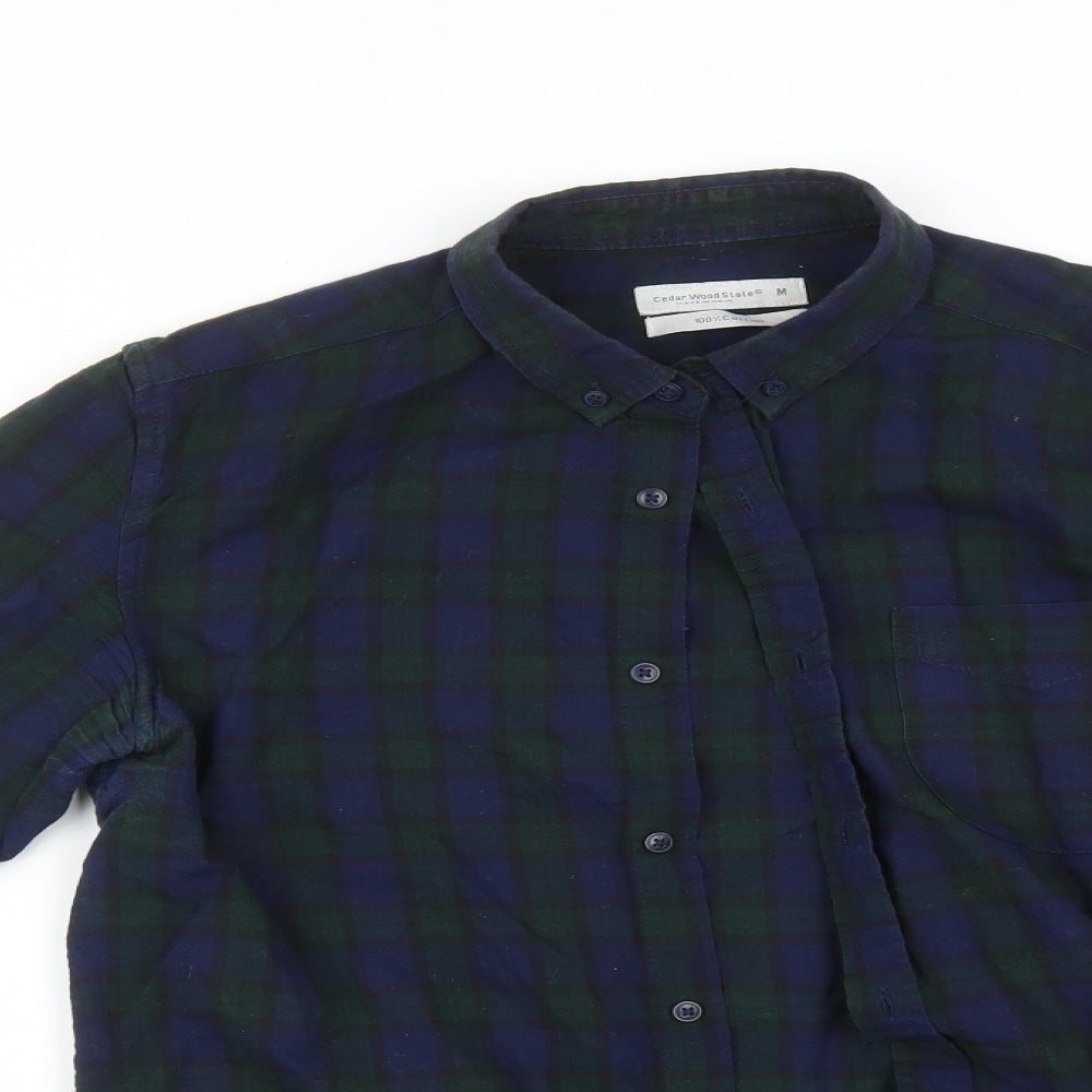 Mens UK Size M Cedar Wood State Multicoloured  Button-Up Long Sleeve Casual Shir