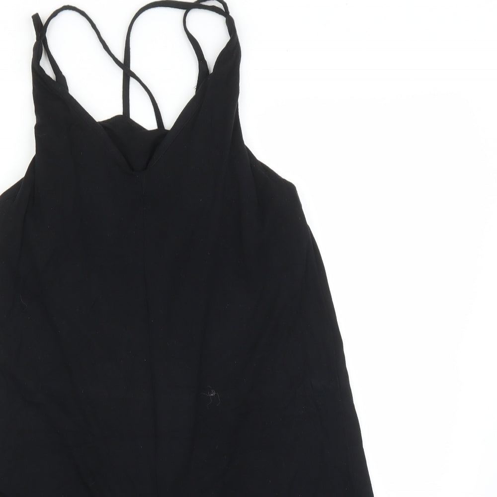 Topshop Womens Black   Romper One-Piece Size 8
