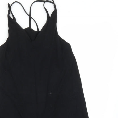 Topshop Womens Black   Romper One-Piece Size 8