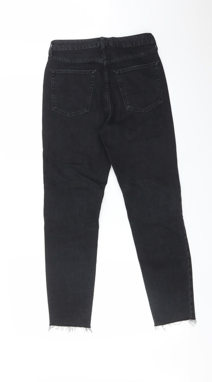 Topshop Womens Black   Skinny Jeans Size 26 in L32 in