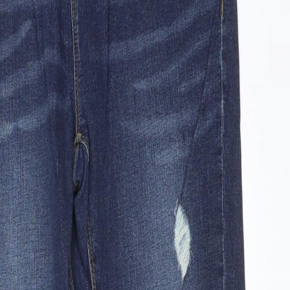 Womens UK Size 26 in WAVEN Regular Fit Skinny Blue Jeans