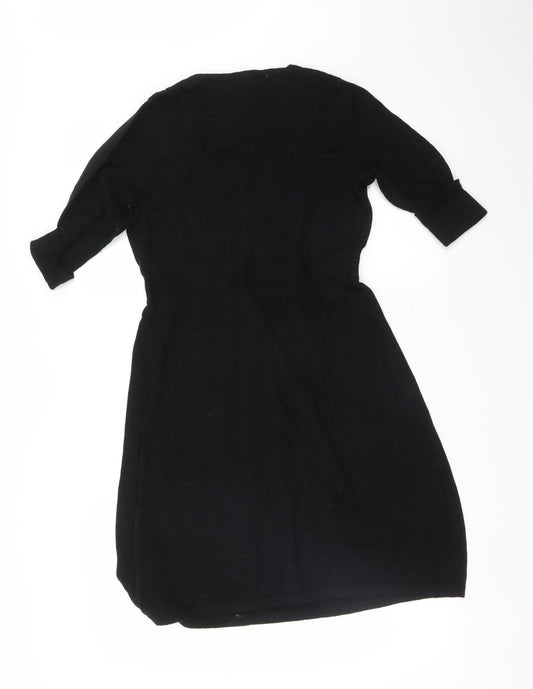 Dorothy Perkins Womens Black   Fit & Flare  Size 10
