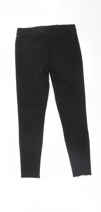 DENIM CO Womens Black   Skinny Jeans Size 12 L26 in