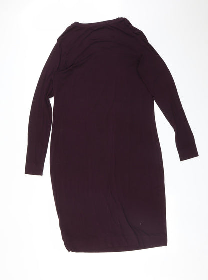 M&S Womens Purple   Bodycon  Size 14