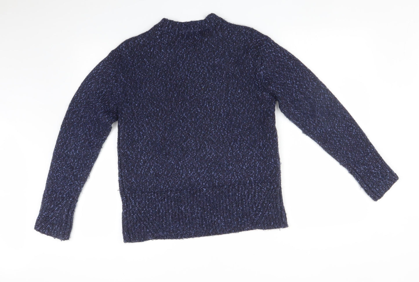 Mens UK Size S M&S Blue Pullover Sweatshirt