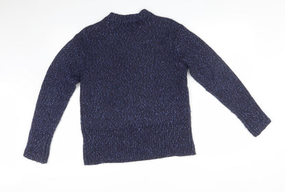 Mens UK Size S M&S Blue Pullover Sweatshirt