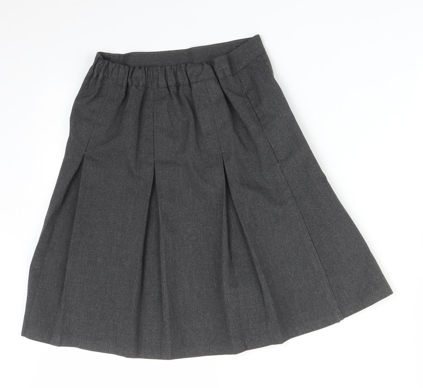 M&S Girls Grey   Pleated Set Size 9-10 Years