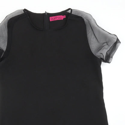 Boohoo Womens Black   A-Line  Size 12