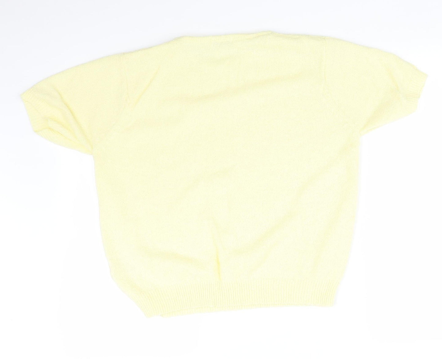 Berkertex Womens Yellow   Basic T-Shirt Size 16