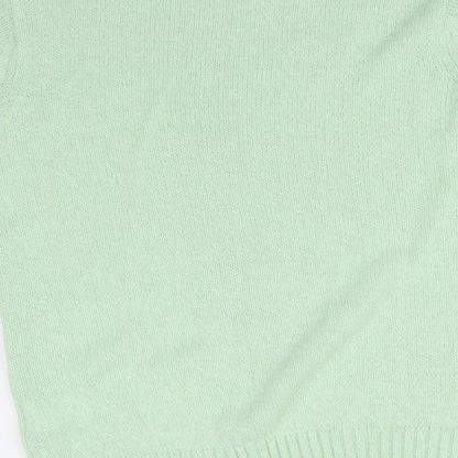 Womens UK Size 16 Damart Green Basic T-Shirt