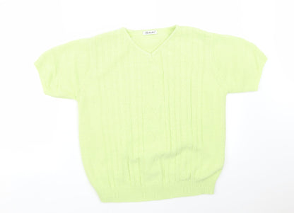 Berkertex Womens Green   Basic T-Shirt Size 16