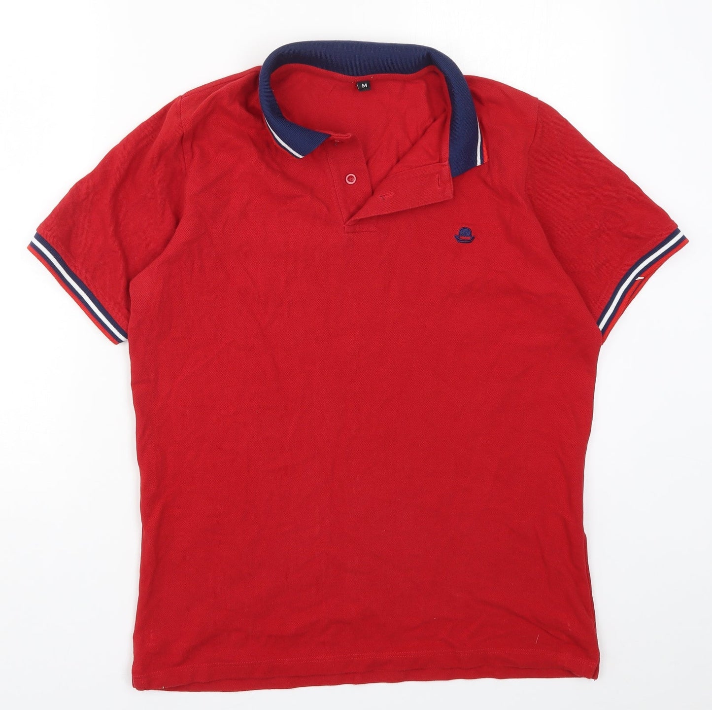 Preworn Mens Red    Polo Size M  - Tophat