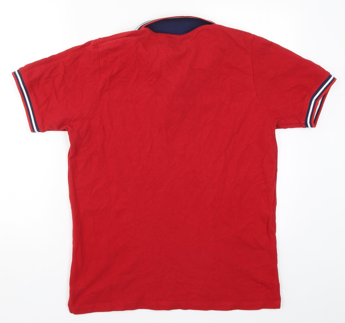 Preworn Mens Red    Polo Size M  - Tophat