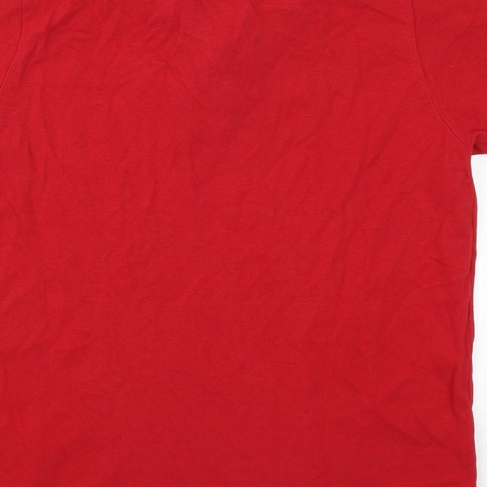 Preworn Mens Red    Polo Size M  - Tophat