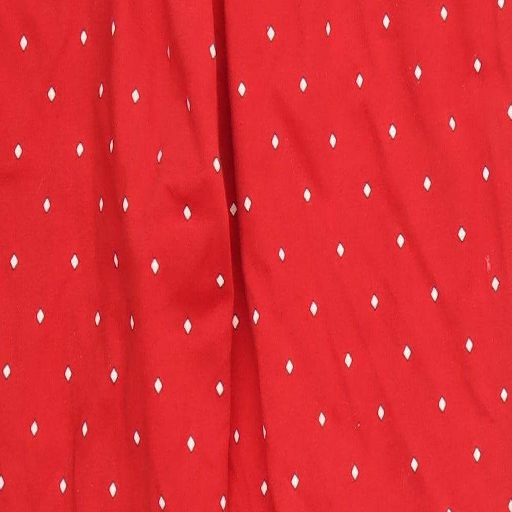 George Mens Red Geometric  Trousers  Size M L27 in - Pyjama Pants