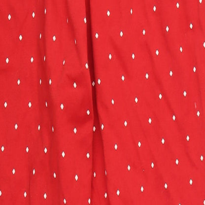 George Mens Red Geometric  Trousers  Size M L27 in - Pyjama Pants