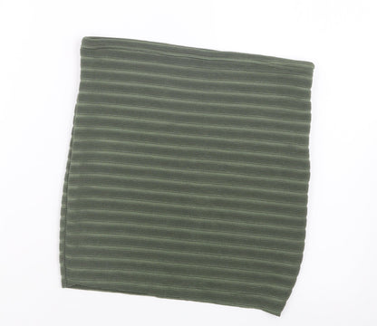 Miss Selfridge Womens Green   Mini Skirt Size 6