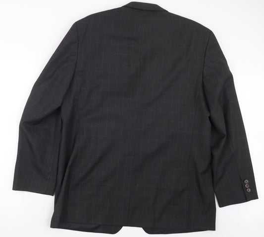 Mens UK Size 42 Zantos Regular Grey Suit Jacket