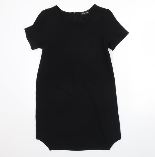 pretty little  Thing Womens Black   Mini  Size 8