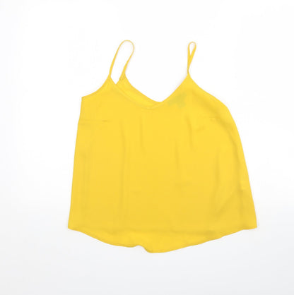 Atmosphere Womens Yellow   Basic Tank Size 8