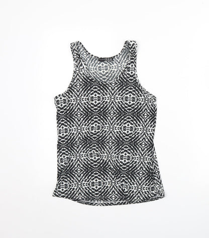 Womens UK Size 6 Atmosphere Black Basic Tank