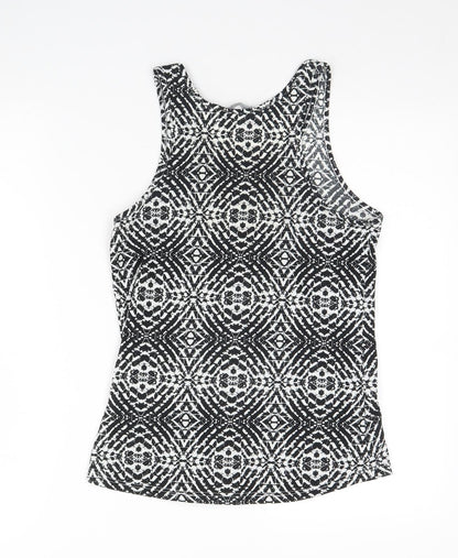 Womens UK Size 6 Atmosphere Black Basic Tank