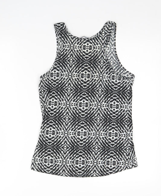 Womens UK Size 6 Atmosphere Black Basic Tank