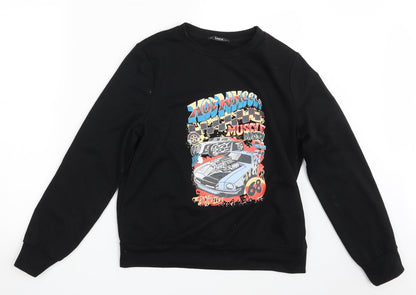 SheIn Womens Black   Pullover Jumper Size XS