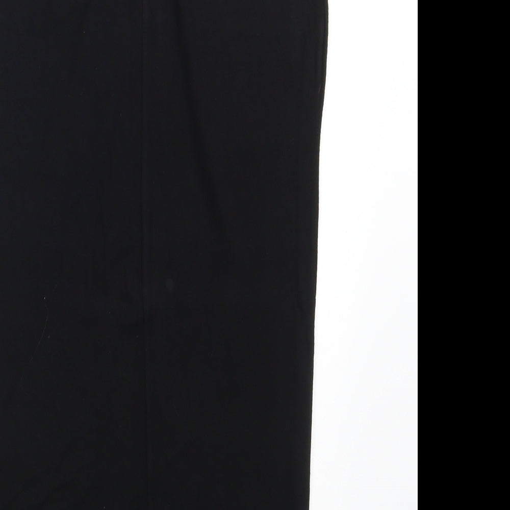 Boohoo Womens Black   Straight & Pencil Skirt Size 8
