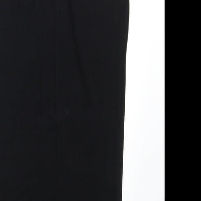Boohoo Womens Black   Straight & Pencil Skirt Size 8