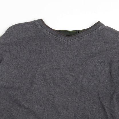Timberland Mens Grey   Pullover Sweatshirt Size M