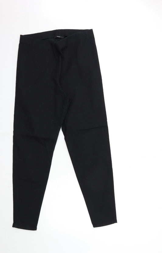 George Womens Black  Denim Skinny Jeans Size 12 L28 in