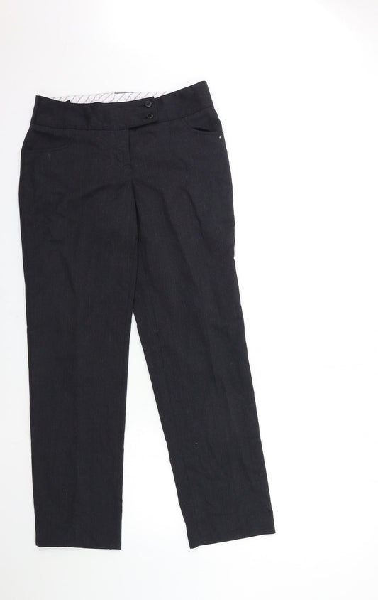 Womens UK Size 12 Club Class Regular Fit  Grey Trousers