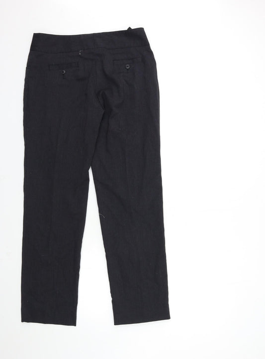 Womens UK Size 12 Club Class Regular Fit  Grey Trousers