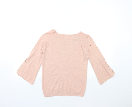 Womens UK Size 8 Select Pink Pullover Jumper