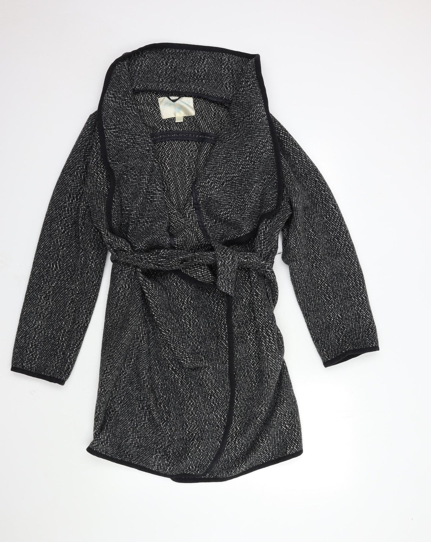 BLUE VANILLA Womens Grey   Overcoat Coat Size XL